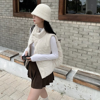 Half-neck long-sleeved T-shirt