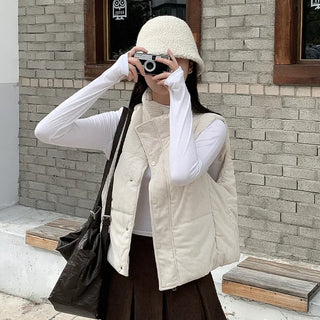 Half-neck long-sleeved T-shirt