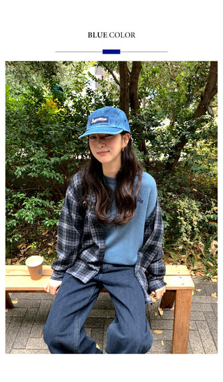 (4 colors) Round Loose Fit Knit