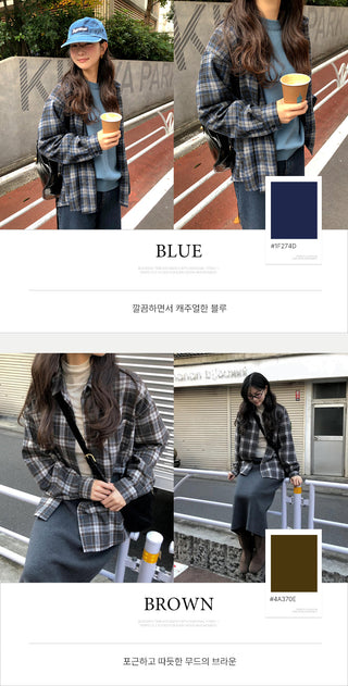(4 colors) Round Loose Fit Knit