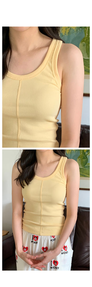 Slit Point Sleeveless