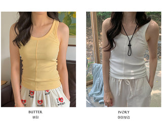 Slit Point Sleeveless