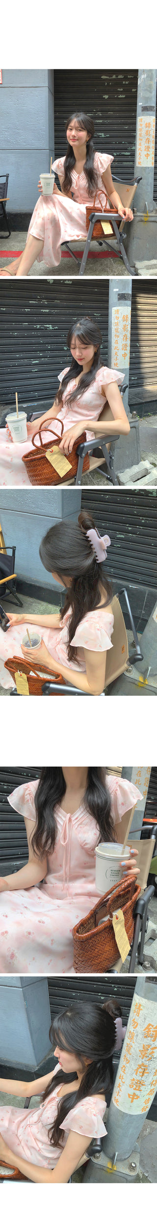 (2 colors) Chiffon Long Dress