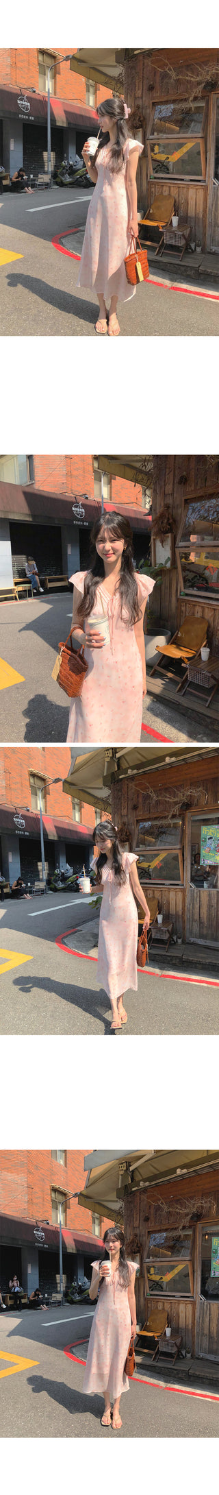 (2 colors) Chiffon Long Dress