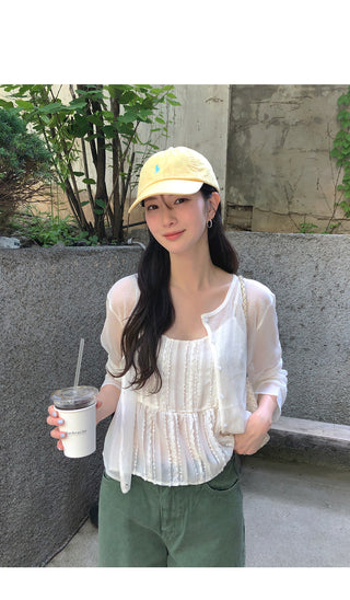[4 colors] Summer Cardigan
