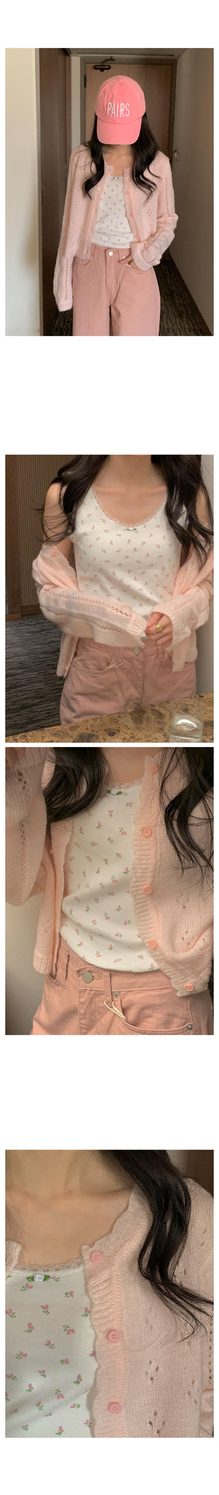 Floral sleeveless