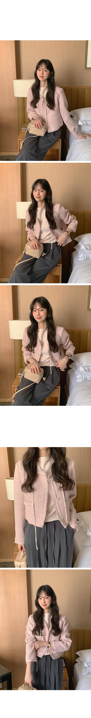 (4 colors) Strap Half-Neck Knit