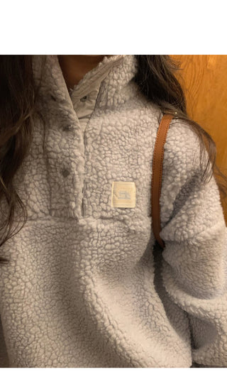 (2 colors) Boa Fleece Jacket