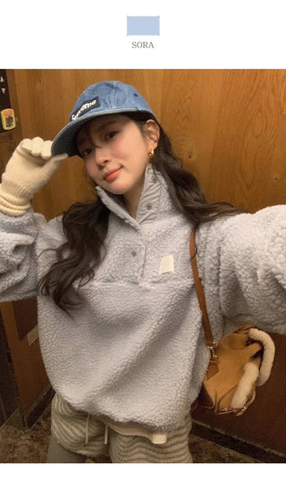 (2 colors) Boa Fleece Jacket