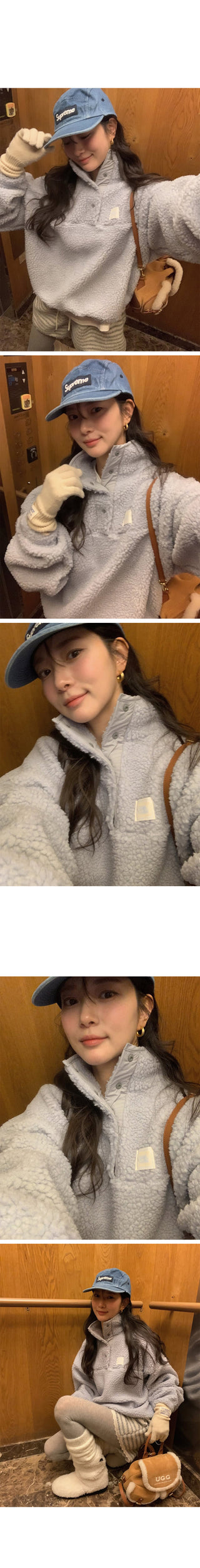 (2 colors) Boa Fleece Jacket