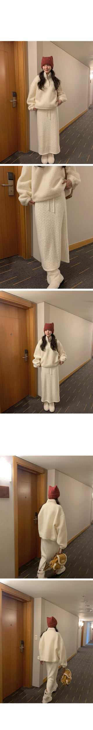 (2 colors) Boa Fleece Jacket