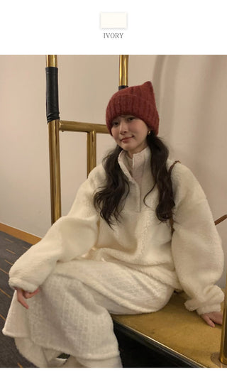 (2 colors) Boa Fleece Jacket