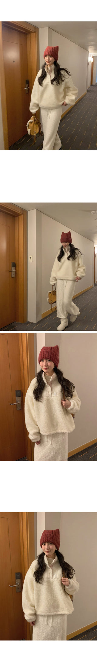 (2 colors) Boa Fleece Jacket