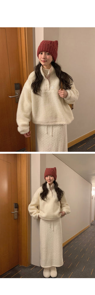 (2 colors) Boa Fleece Jacket