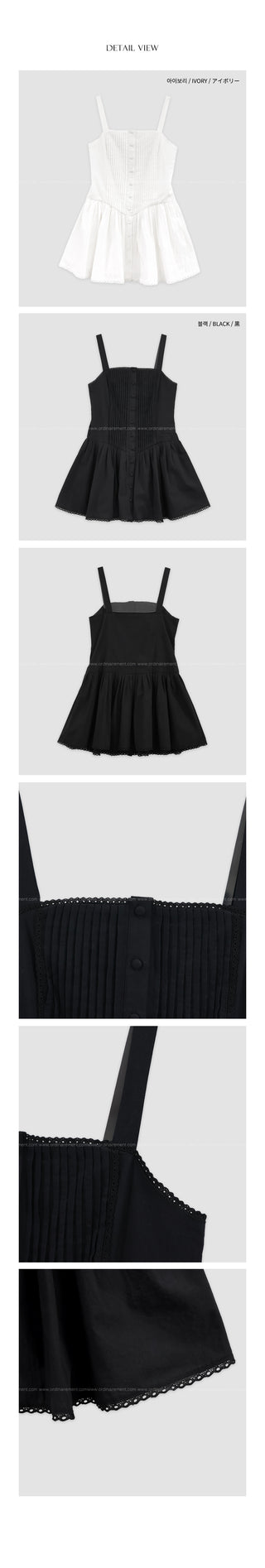 Deep pleated bustier dress