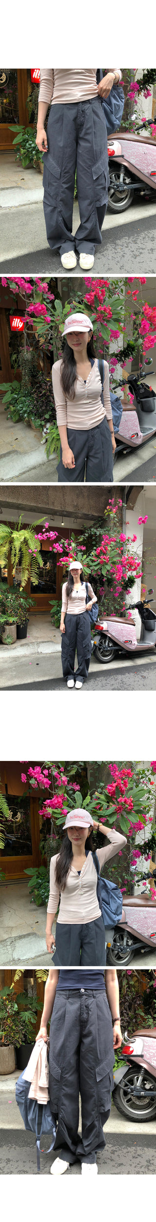 [3 colors] Summer Cargo Pants