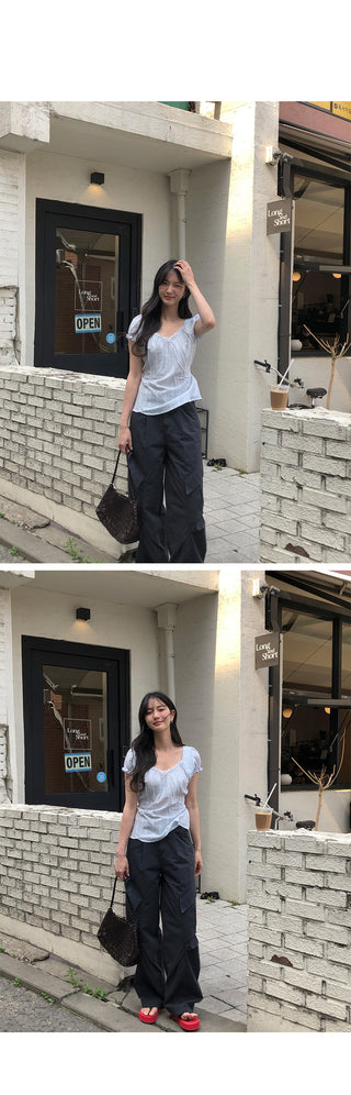 [3 colors] Summer Cargo Pants