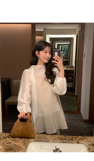 (3 colors) Layered dress