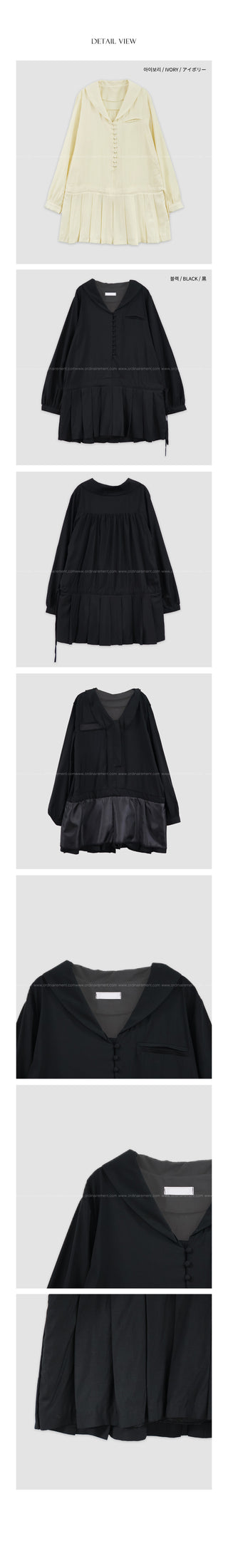(2 colors) Pleated Jumpsuit