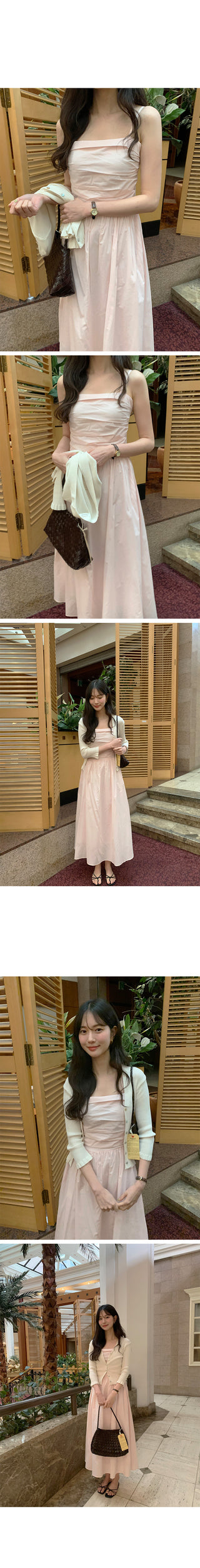 Sleeveless long dress