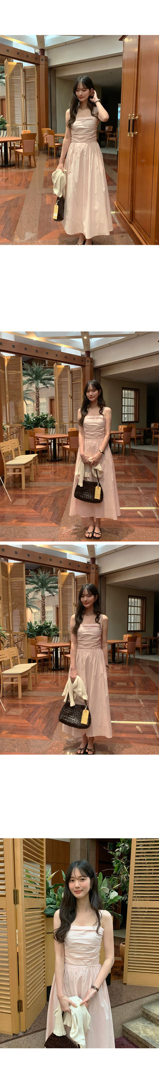 Sleeveless long dress
