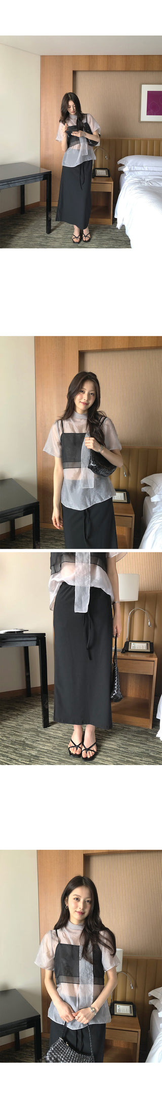 [4 colors] Skin Bustier