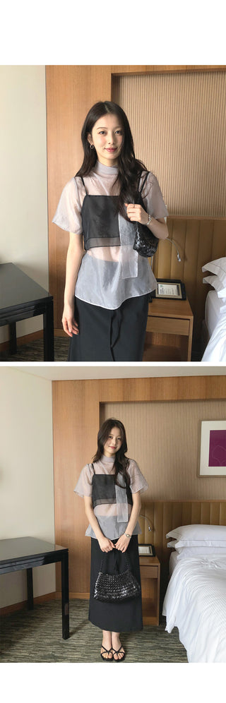 [4 colors] Skin Bustier