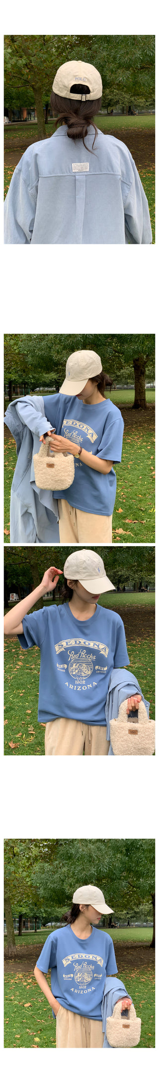 Loose-fit corduroy shirt