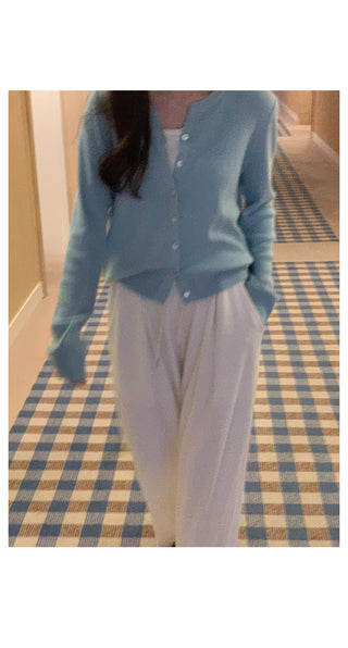 Wide ribbed pants, 4 colors