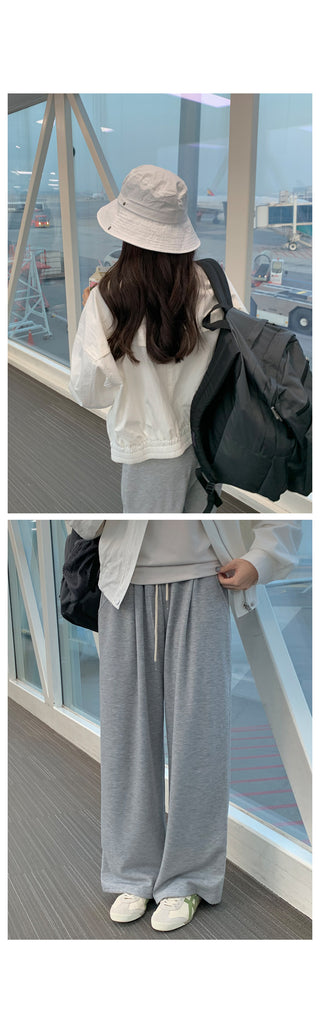 Wide ribbed pants, 4 colors