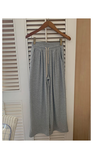 Wide ribbed pants, 4 colors