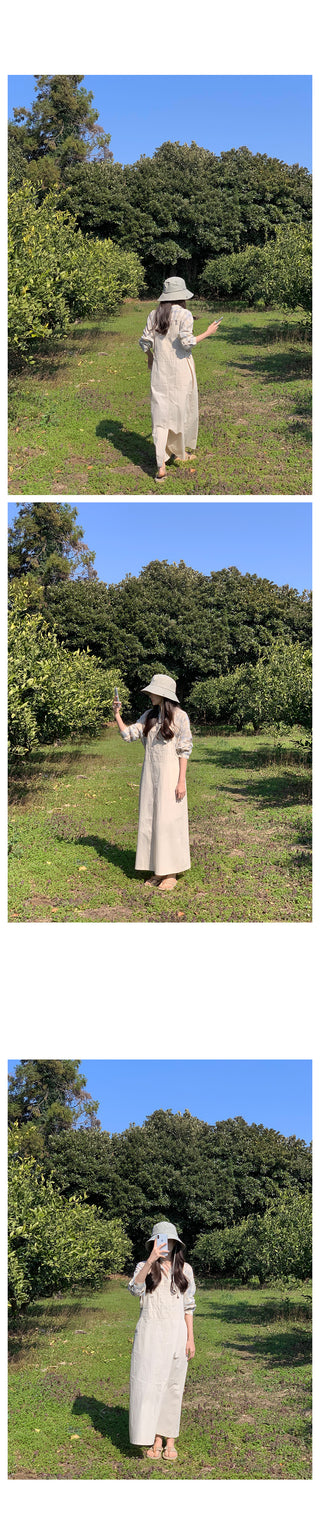 Overalls dress in 5 colors!