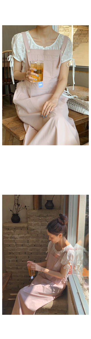 Overalls dress in 5 colors!