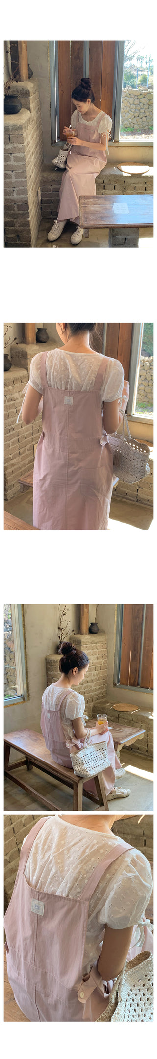 Overalls dress in 5 colors!