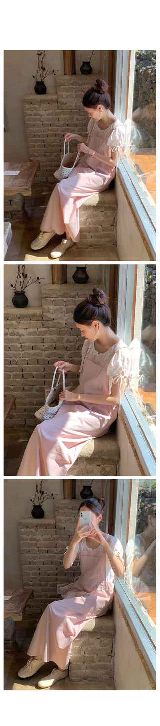 Overalls dress in 5 colors!