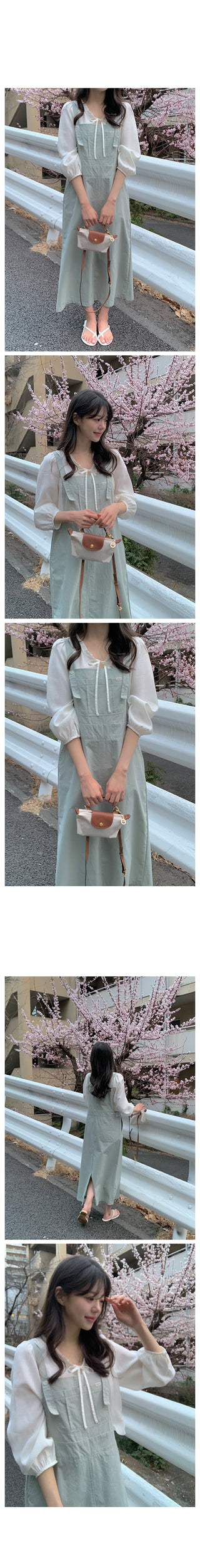 Overalls dress in 5 colors!