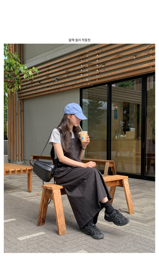 Overalls dress in 5 colors!