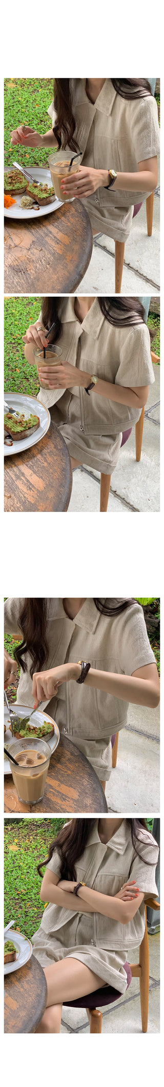 Linen sleeveless top, 3 colors
