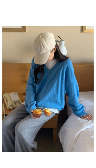 Spring Wide Knit Pants (4 colors)