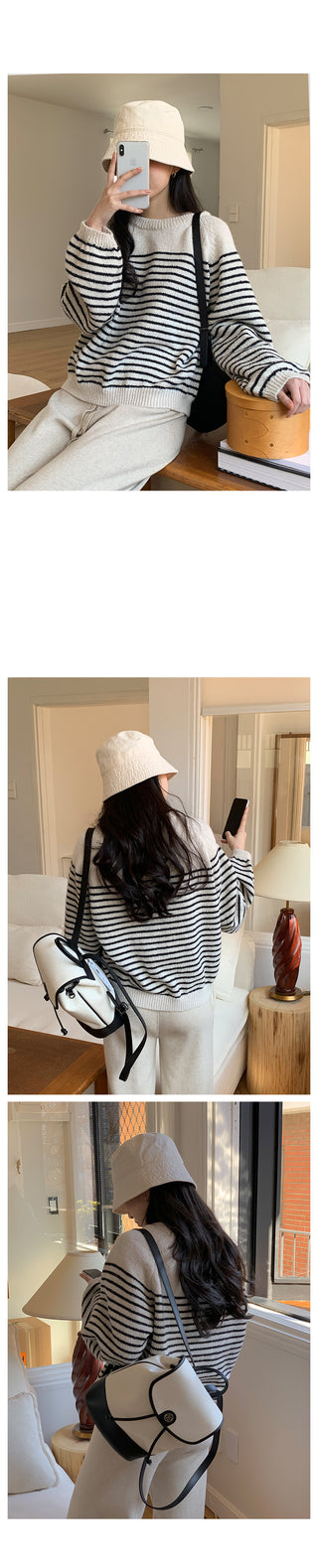 Spring Wide Knit Pants (4 colors)