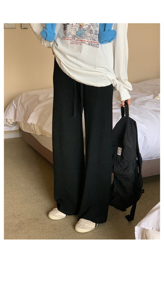 Spring Wide Knit Pants (4 colors)