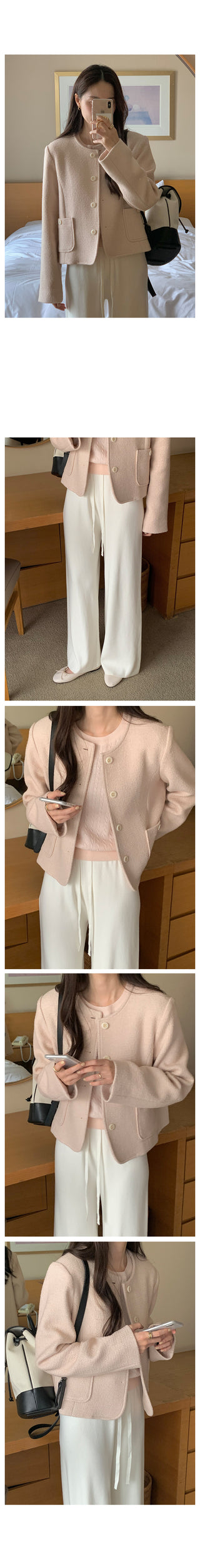 Spring Wide Knit Pants (4 colors)