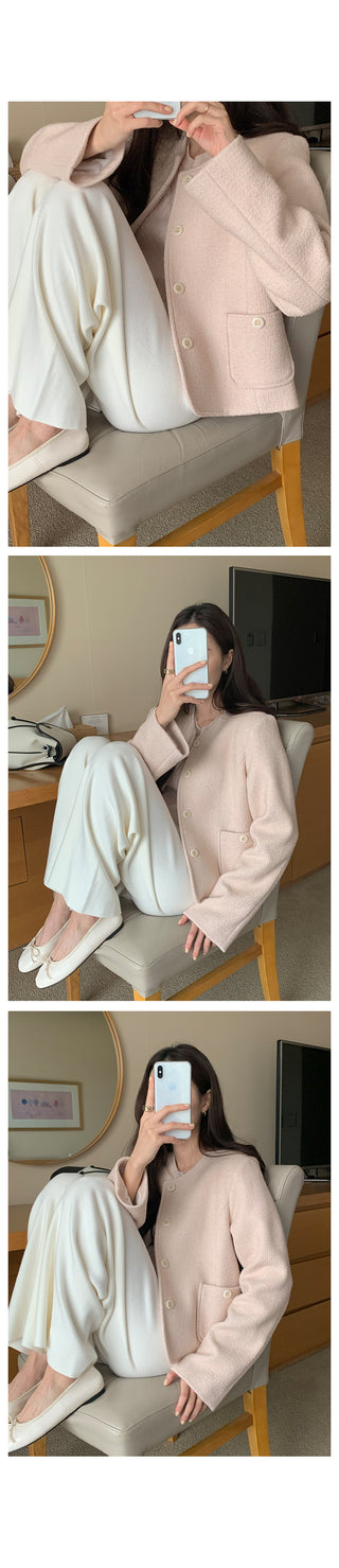 Spring Wide Knit Pants (4 colors)