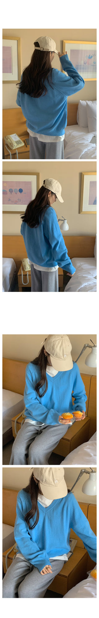 Spring Wide Knit Pants (4 colors)