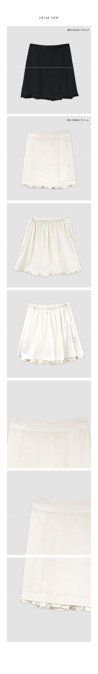 Round crop blouse set - skirt (set item / 200% versatility / wedding look)