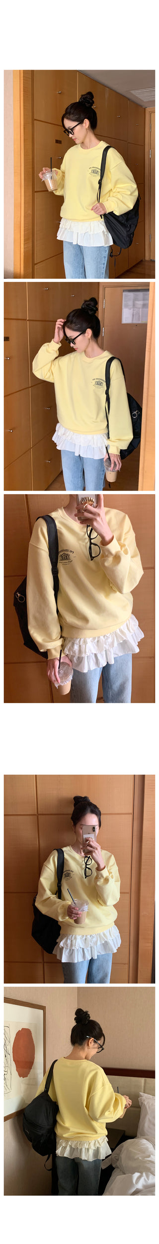 Round sweatshirt