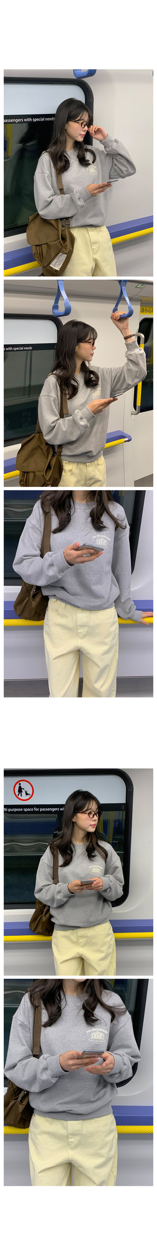 Round sweatshirt