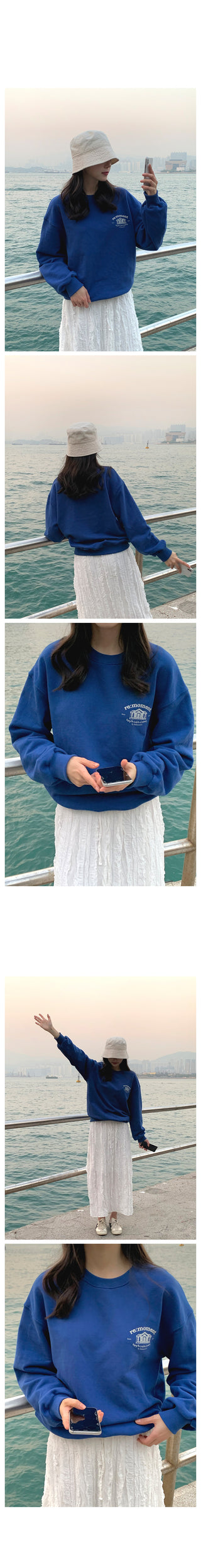 Round sweatshirt