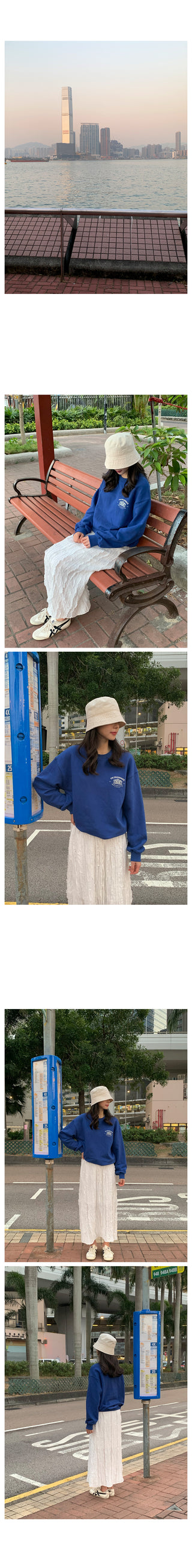 Round sweatshirt