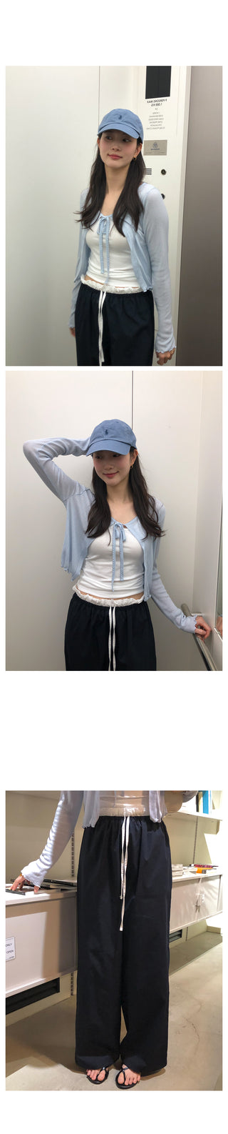 Organza puff blouse